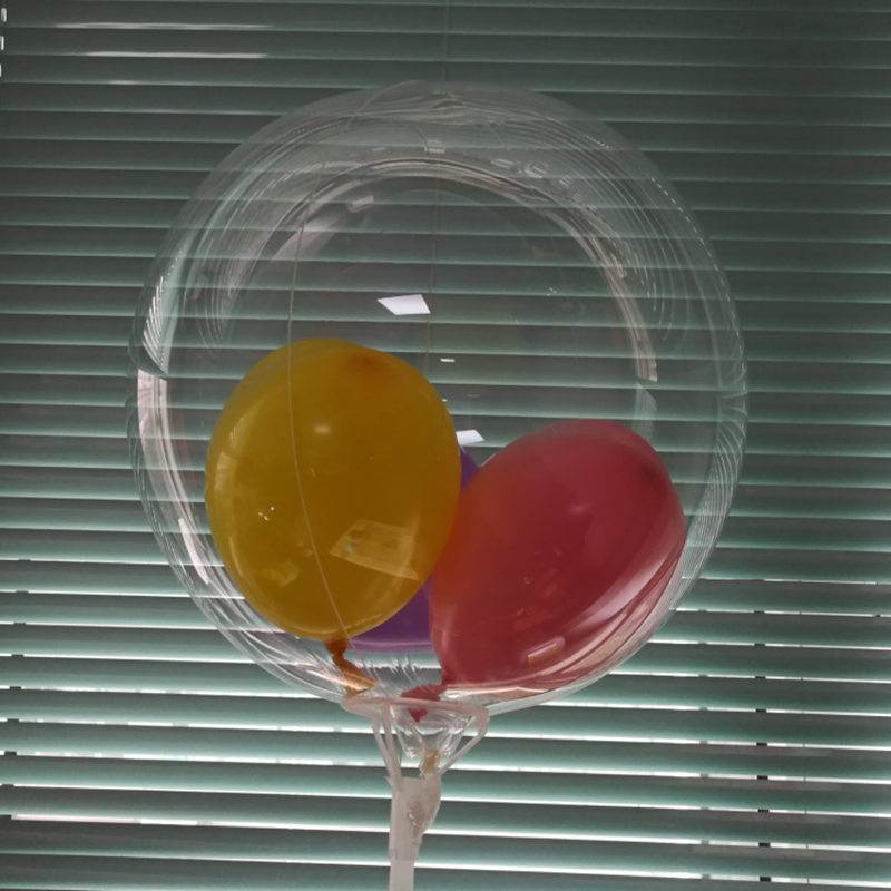 透明气球DIY透明球中球生日婚庆装饰大号18寸乳胶气球波波球|msdalam kategori bekalan perayaan/hadiah, belon/Terapung bola udara, belon - dari Buy2taobao.com untuk memberikan perkhidmatan ejen Taobao profesional membeli