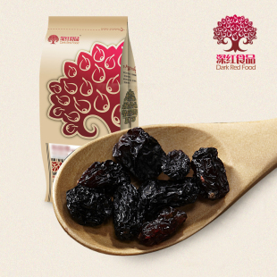  【深红食品】新疆特产 野生黑加仑无籽紫 葡萄干 阿克苏干果250g
