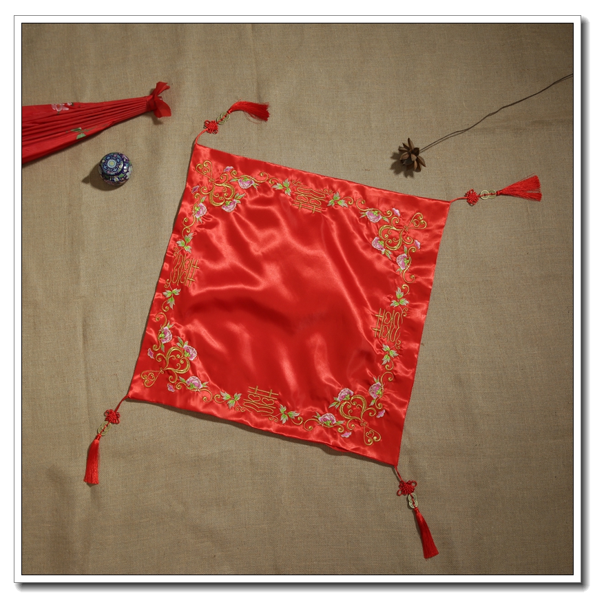 Red Veil 2018 new pattern marry Hijab bride Headdress Chinese style Embroidery classical Xiu clothing Hijab Hi Pa tasselsin the Festive supplies/Gift , Bridal Accessories category - from Buy2taobao.com to provide professional Taobao agent buy service