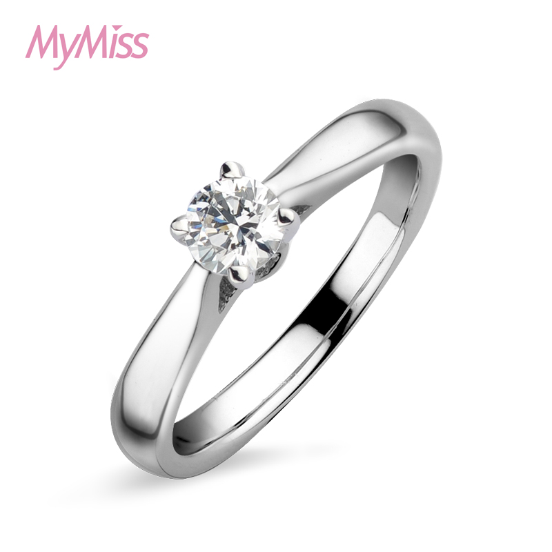 正品Mymiss 纯银戒指韩版结婚季 925银饰品结婚戒指 潮人女款 七夕钻戒 正品Mymiss 纯银戒指韩版结婚季 925银饰品结婚戒指 潮人女款 七夕钻戒