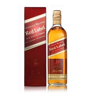  尊尼获加红牌苏格兰威士忌红方 原装进口洋酒 700ml