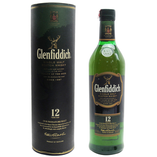  原装进口 格兰菲迪12年单一纯麦威士忌酒 特价正品洋酒 700ml