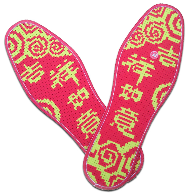 Cross stitch Insole pinhole printing pure cotton Embroidery All hand men and women Deodorant Needlework new pattern Partially Prepared Productsin the Home Daily , Shoes Accessories , Insole category - from Buy2taobao.com to provide professional Taobao agent buy service