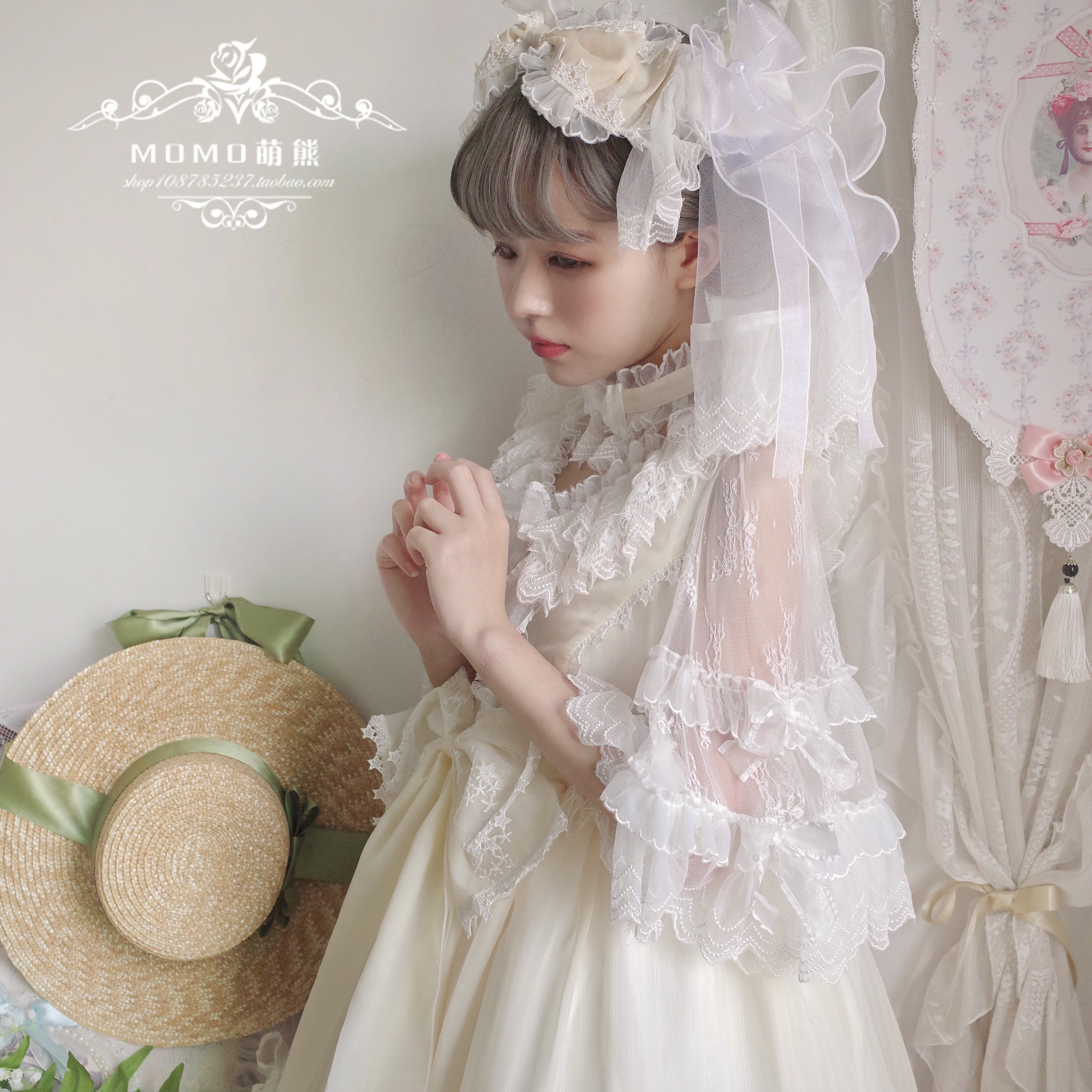 【已截团】19年彩虹糖—轻花嫁小物—花丸|ruв категории плесень играть/Аниме/вокруг/cos/настольные игры, вторичный элемент Лолита, 洛丽塔连衣裙 - от Buy2taobao.com для оказания профессиональной услуги покупки агента Taobao