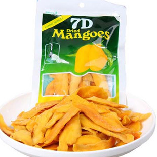  进口零食菲律宾7D芒果干正品防伪新包装宿雾特产100g（120）
