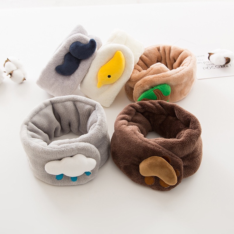 Autumn and winter Korean Edition Plush Cartoon clouds children Collar men and women baby scarf Plush keep warm Collarin the Children/Baby/Family fitted , Hat/Muffler/Masks/Gloves/Earmuffs/Booties , Muffler category - from Buy2taobao.com to provide professional Taobao agent buy service