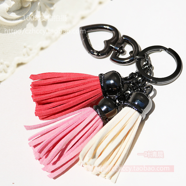 Fringed bag Keys hanging Key buckle automobile Key chain Pendant Velvet pendantsin the Festive supplies/Gift , Gift ideas , Keychain category - from Buy2taobao.com to provide professional Taobao agent buy service