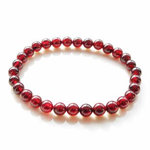  【天天特价】天然石榴石手链精美女款6毫米美容养颜转好运超低价
