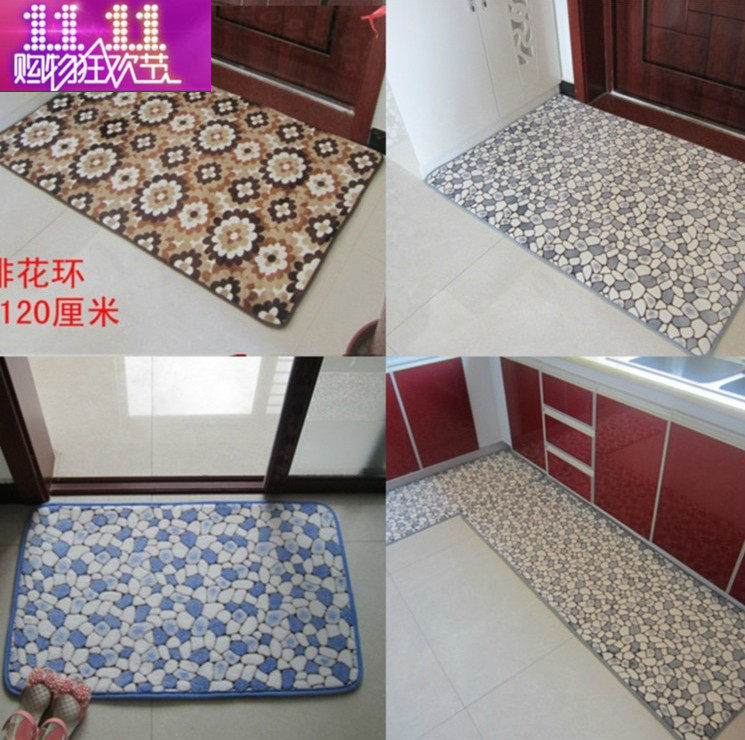 可机洗卫生间浴室卧室地毯地垫门垫防滑地垫地毯入户进门蹭脚垫