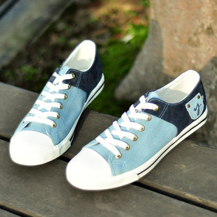  棉质硫化鞋透气夏季低帮橡胶车缝线平跟韩版流行男鞋帆布鞋