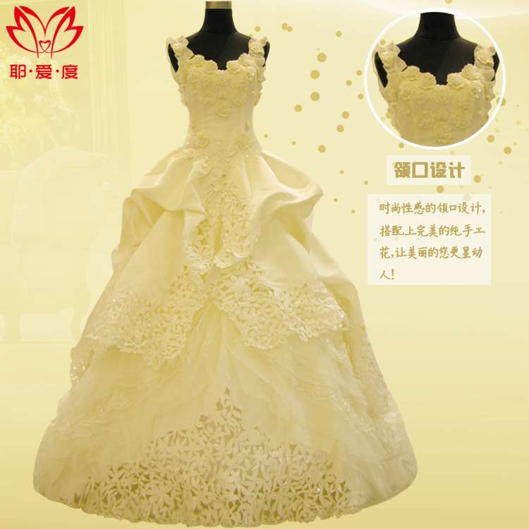婚纱礼服新款2013 结婚季 一字肩显瘦车骨婚纱 韩版韩式公主大拖尾 婚纱礼服新款2013 结婚季 一字肩显瘦车骨婚纱 韩版韩式公主大拖尾
