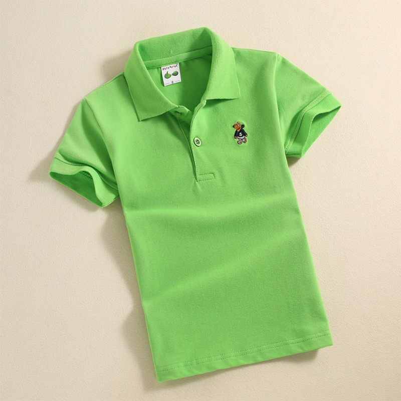 Children's clothing Summer wear pure cotton half sleeve school uniform CUHK pure color POLO Sweater Children's short-sleeved t-shirt Boy costumein the Children/Baby/Family fitted , Uniforms/Custom uniforms category - from Buy2taobao.com to provide professional Taobao agent buy service