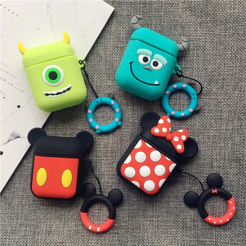 卡通创意airpods2保护套苹果无线蓝牙耳机盒子壳情侣款潮ins可爱在类目 3C数码配件, MP3/MP4配件, 耳机配件中 - 来自Buy2taobao.com提供专业的淘宝代购服务