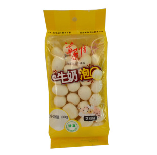  内蒙古特产草原情牛奶泡100克 原味玉米芝 感恩美食 儿童最爱