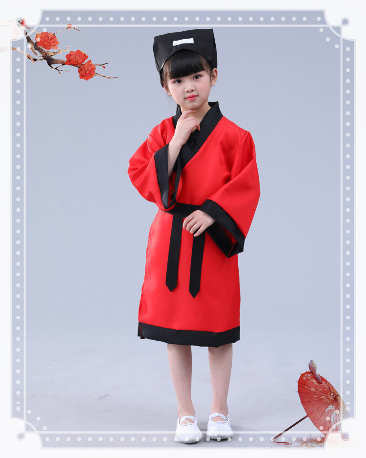 儿童书童表演服装男童古装演出服幼儿女童国学古装书童古诗三字经|ruв категории Детская одежда, школьная форма/школьную форму настройки - от Buy2taobao.com для оказания профессиональной услуги покупки агента Taobao
