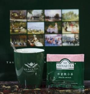  （丝质立体三角茶包）AHMAD TEA 亚曼水蜜桃白茶试喝装/秒川宁