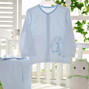  藤之木工房正品婴儿衣服春夏薄宝宝内衣套装竹纤维空调服睡衣儿童