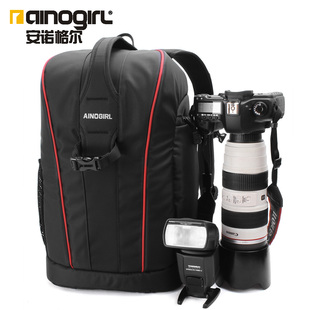  安诺格尔双肩摄影包5d2 d7000单反相机包包单反包数码相机包A2083
