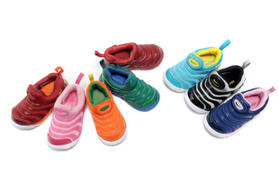  新款正品nike/耐克儿童童鞋男女童毛毛虫运动鞋343738-071 343938