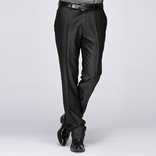  【春款上新】GXG 男士时尚休闲黑色高档商务西裤#99114020