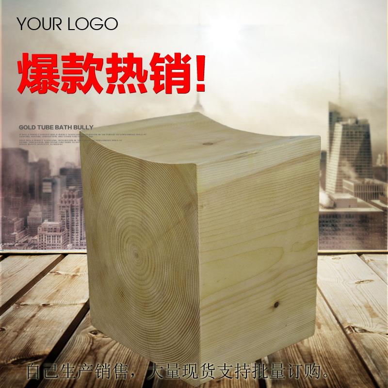 Northern Europe A block of wood solid wood stool Decoration Wooden pier dining table and chair tea table Fangdeng originality Low stool Tree stump Shoe changing stoolin the Residential furniture , Class Seats , Stools , Low stool category - from Buy2taobao.com to provide professional Taobao agent buy service