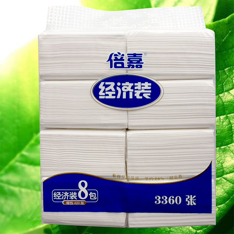 抽紙巾8包裝420張3層原木漿家用無香餐巾紙面巾紙衛生紙特價熱銷在類目 洗護清潔劑/衛生巾/紙/香薰, 紙品/溼巾, 抽紙中 - 來自Buy2taobao.com提供專業的淘寶代購服務