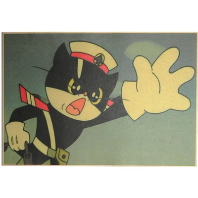 七夕特价80后怀旧动画片海报画册复古海报 怀旧主题餐厅装修挂画