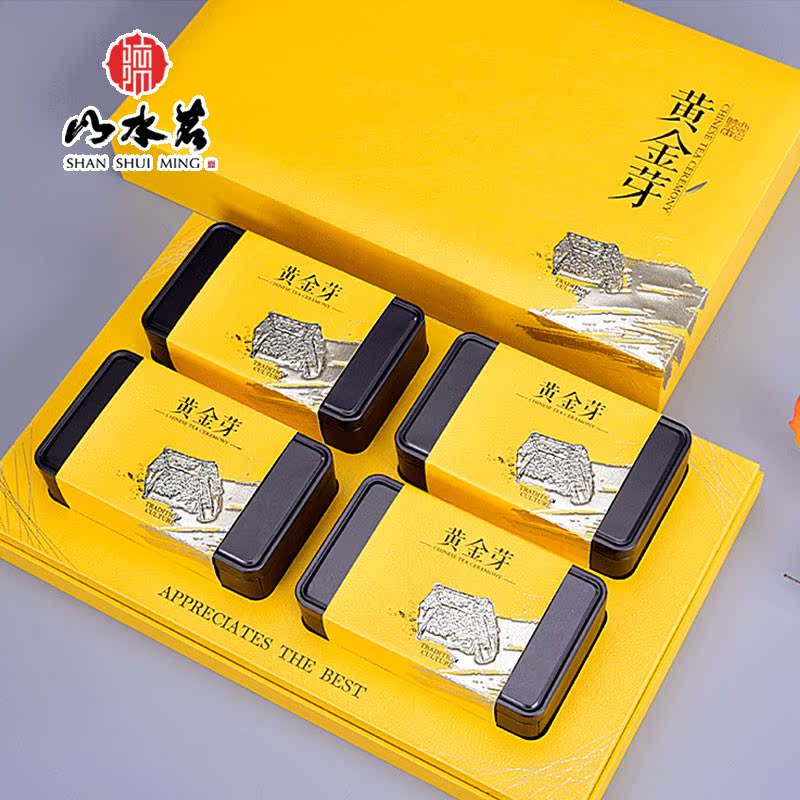 春茶新款高档黄金芽茶包装盒4罐装空礼盒通用包装安吉白茶礼品盒|msdalam kategori peralatan pejabat/Supplies/Perkhidmatan yang berkaitan, Packaging Equipment/Tanda-tanda dan bekalan, kotak hadiah - dari Buy2taobao.com untuk memberikan perkhidmatan ejen Taobao profesional membeli