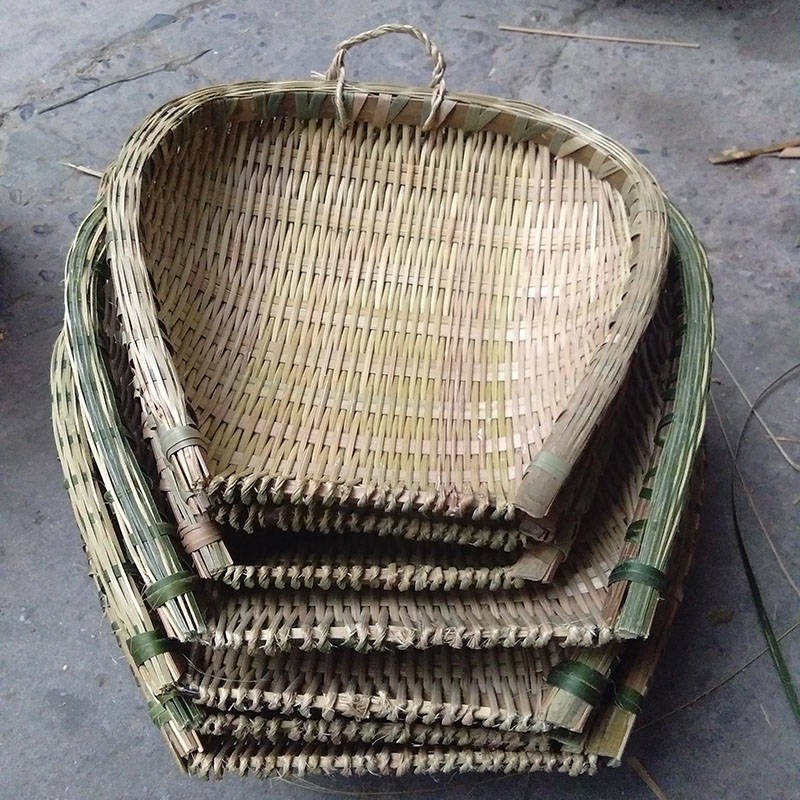 竹编筲箕竹筲箕纯手工竹编竹制筐竹编簸箕洗菜沥米家用竹制品筛子在类目 特色手工艺, 少数民族特色工艺品, 布朗族中 - 来自Buy2taobao.com提供专业的淘宝代购服务