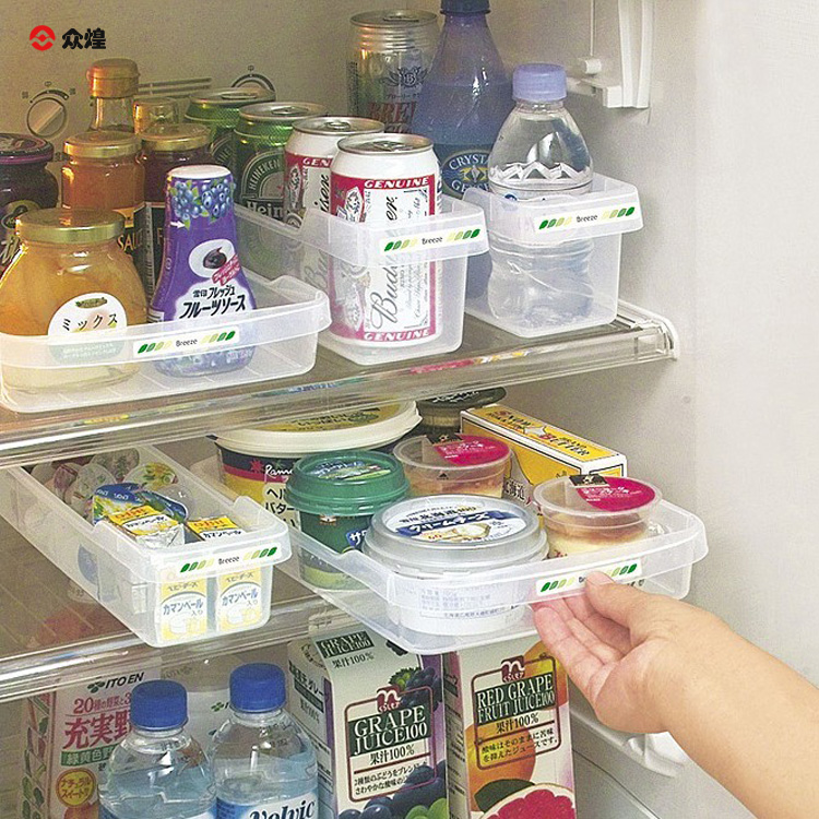 众煌日本进口冰箱收纳筐食品整理盒杂物冷藏储物盒居家用品 众煌日本进口冰箱收纳筐食品整理盒杂物冷藏储物盒居家用品