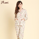 顶瓜瓜/顶呱呱 2013新款纯棉印花休闲女家居服套装 DJJWC-T3002 顶瓜瓜/顶呱呱 2013新款纯棉印花休闲女家居服套装 DJJWC-T3002