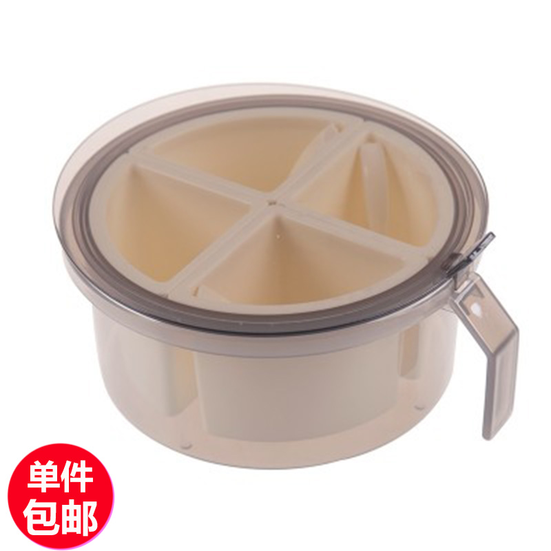 high quality kitchen circular With cover Seasoning box Sauce pot Plastic Seasoning bottles Chicken essence Storage Condimentsin the Kitchen/Cooking utensils , Kitchen Gadgets/Kitchen storage , Storage jars/Kitchen storage containers , Seasoning bottles category - from Buy2taobao.com to provide professional Taobao agent buy service