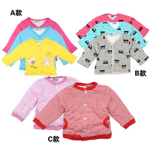  特价春季童装 男女儿童棉衣 贴身打底棉内胆 宝宝棉袄 条纹控