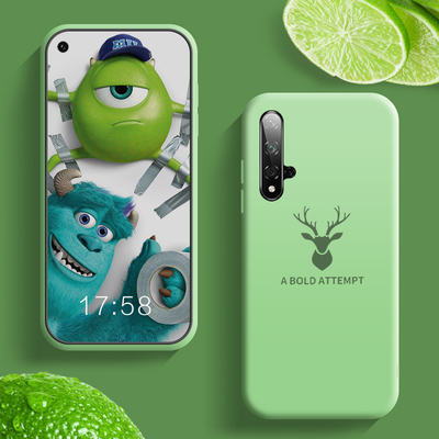 华为荣耀20手机壳荣耀20pro液态硅胶v30保护套v30pro超薄20i全包v20防摔20青春版软20s限量版二十潮男女新款