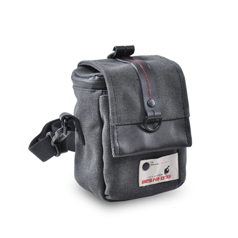 微单摄影包专用 单肩相机包 防水帆布 复古腰包 特价包邮