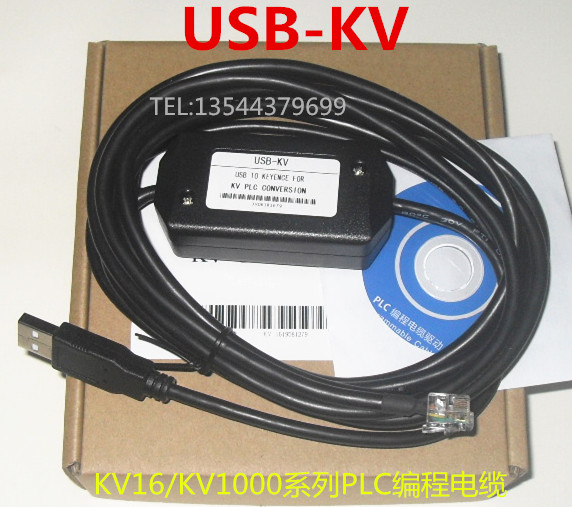 适用KEYENCE基恩士PLC编程线USB-KV,KV16/KV1000/KV-40DR编程线|msdalam kategori Aksesori Digital 3C, Zhou Bian Bingkai digital, talian data - dari Buy2taobao.com untuk memberikan perkhidmatan ejen Taobao profesional membeli