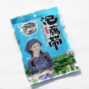  湖北洪湖农家酸辣泡藕带 洪湖莲藕开胃酸菜泡菜 400克x5袋 包邮