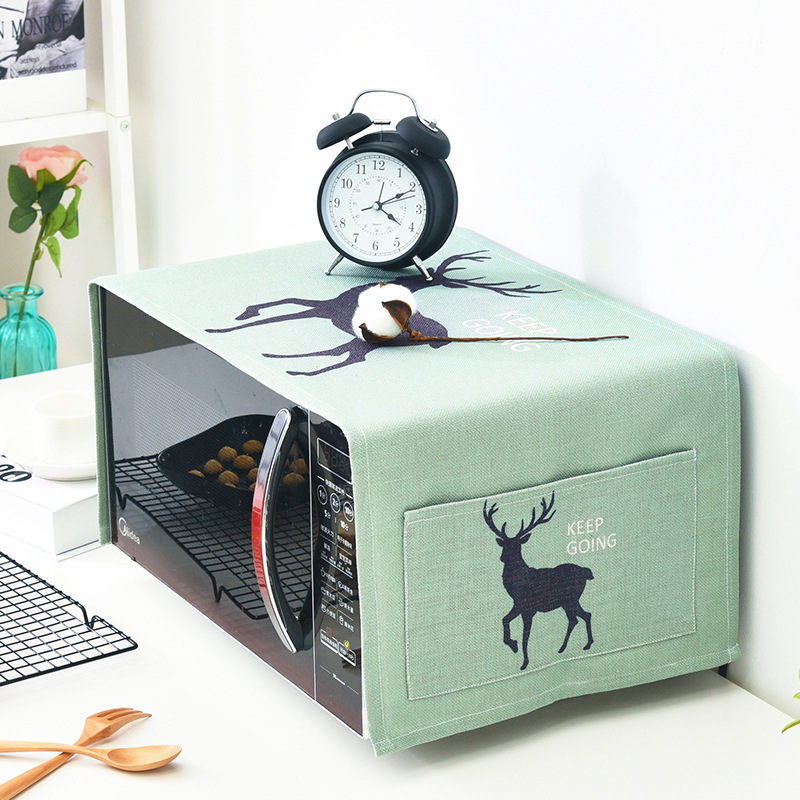 北欧鹿加厚棉麻微波炉罩 微波炉盖布厨房家用防尘罩盖布来图定制|msdalam kategori rumah Fabrik, perlindungan perlindungan habuk, Ketuhar gelombang mikro hood ketuhar - dari Buy2taobao.com untuk memberikan perkhidmatan ejen Taobao profesional membeli