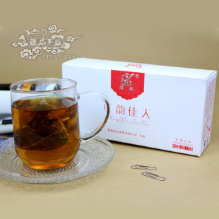  【蕴品茶叶】红韵佳人 玫瑰凤庆滇红茶原叶三角包袋泡茶 10袋/盒