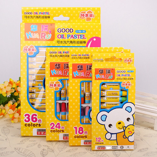 Children paint pen 12 colour 18 Hexagonal Oil painting stick crayon painting Brush tool study Supplies childin the Electronic Dictionary/Electronic paper book/Stationery , Painting tools/Painted wood/Calligraphy Supplies , Crayon category - from Buy2taobao.com to provide professional Taobao agent buy service