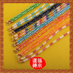  泰国佛牌 佛牌挂链 佛牌链 佛牌专用链 水晶链 镀金珐琅扣 佛链