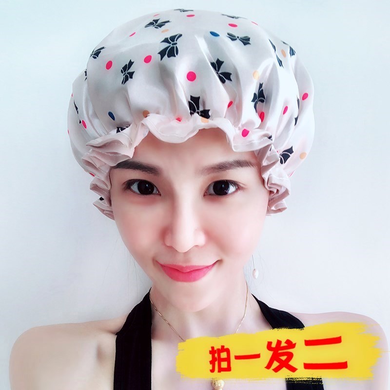 淋浴浴帽防水加大成人女款加厚可爱洗头帽防油帽洗澡在类目 家庭/个人清洁工具, 个人洗护清洁用具, 浴帽中 - 来自Buy2taobao.com提供专业的淘宝代购服务