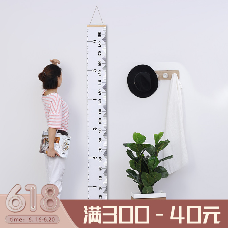 陌歌ins北欧风系列儿童身高测量尺创意简约多功能服装店身高墙贴|msdalam kategori Aksesori rumah, mural - dari Buy2taobao.com untuk memberikan perkhidmatan ejen Taobao profesional membeli