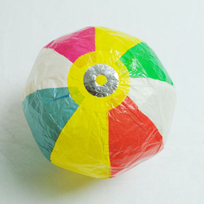 【集分宝】儿童玩具球\/七彩环保纸球\/拍拍球 纸
