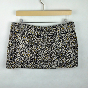 豹纹控 毛面低腰 热裙 超短裙 修身显瘦包臀裙 