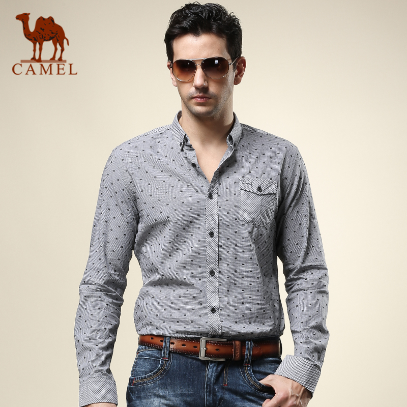Рубашка мужская Camel fw12sl069001 2013 069001 Camel