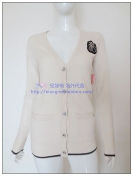 针织<em>开衫搭配</em>_【美国代购现货】juicy couture橘