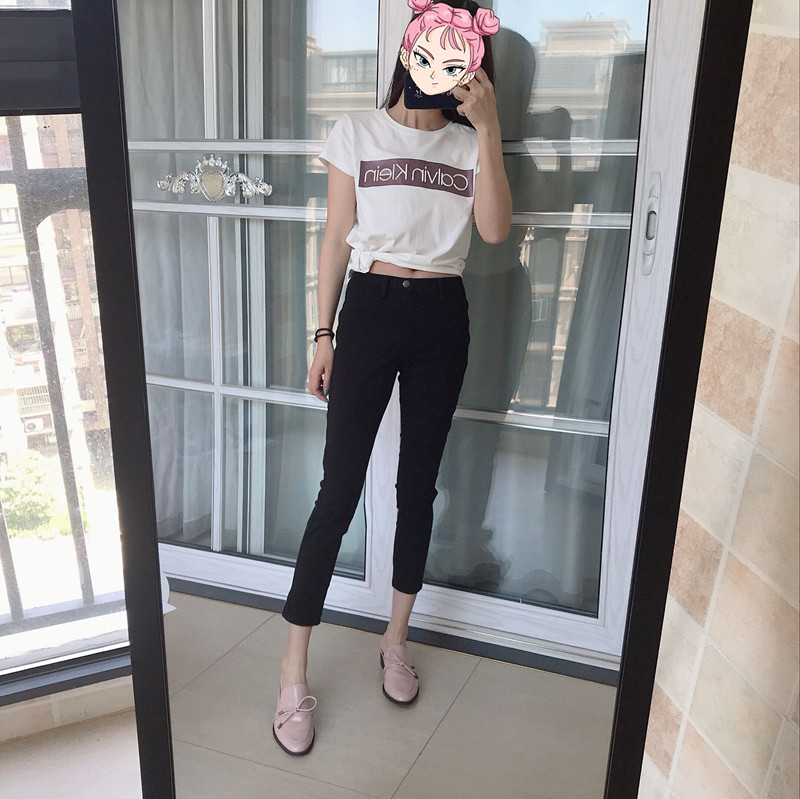 Kitty 19 summer UUU pure Elastic waist Big Stretch thin Ms. Pants !in the Women's clothing/Boutique , Pants , Casual pants category - from Buy2taobao.com to provide professional Taobao agent buy service