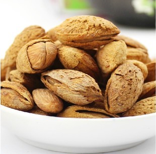  【果多美_壳杏仁】新疆特产巴旦木巴达木散装250g坚果 2件包邮