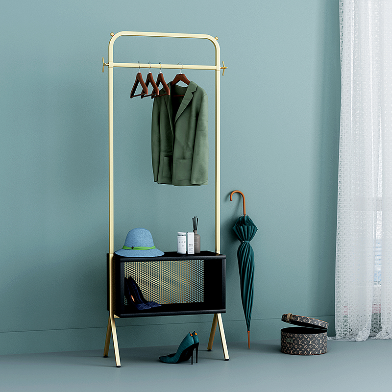Northern Europe Coat rack to ground bedroom household space Clothes hanger Net Red ins multi-function clothes Storage pylonsin the Residential furniture , Shelf , Coat Rack category - from Buy2taobao.com to provide professional Taobao agent buy service